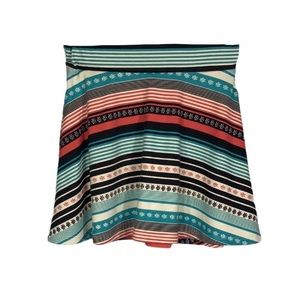 Boutique multi pattern circle skirt